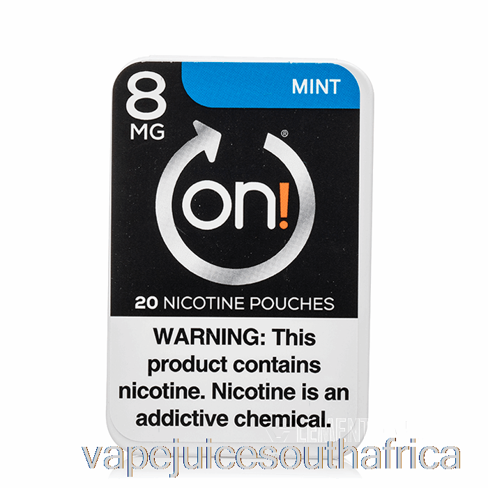 Vape Juice South Africa On! Nicotine Pouches - Mint 8Mg